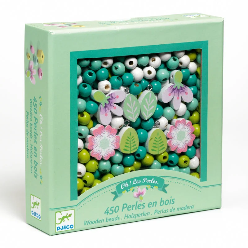 sturdy and long-lasting wooden toys for active play Wooden Beads | Leaves and Flowers sturdy and long-lasting wooden toys for active play Wooden Beads | Leaves and Flowers