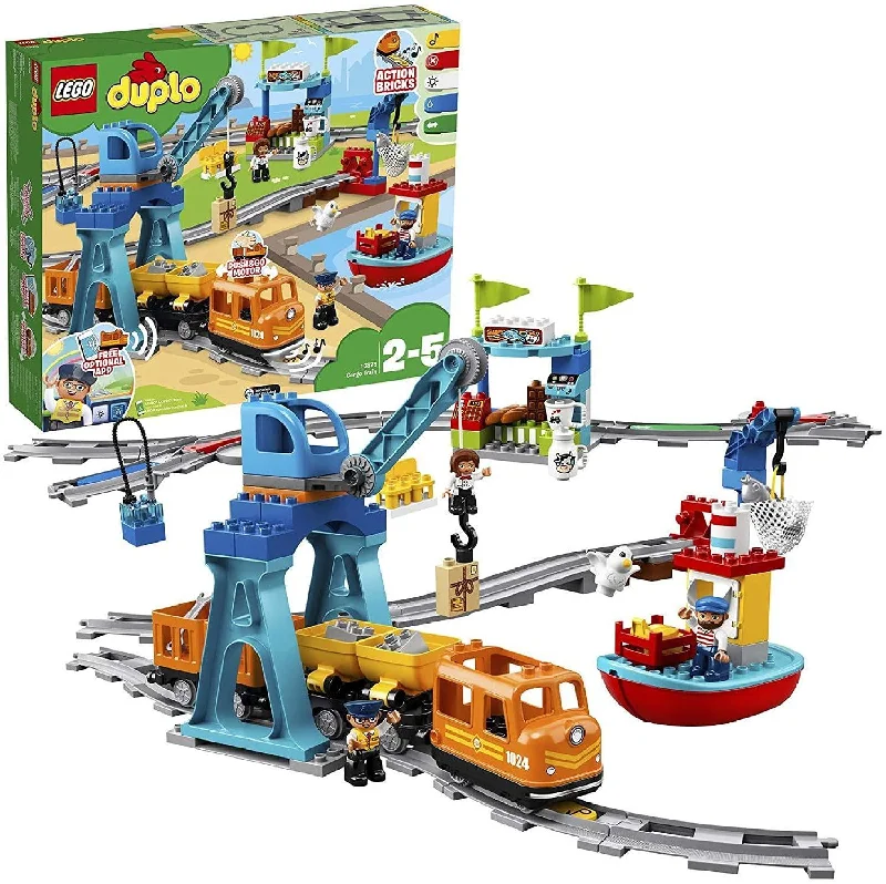 Promoting emotional regulation LEGOLEGO DUPLO 10875 Cargo Train