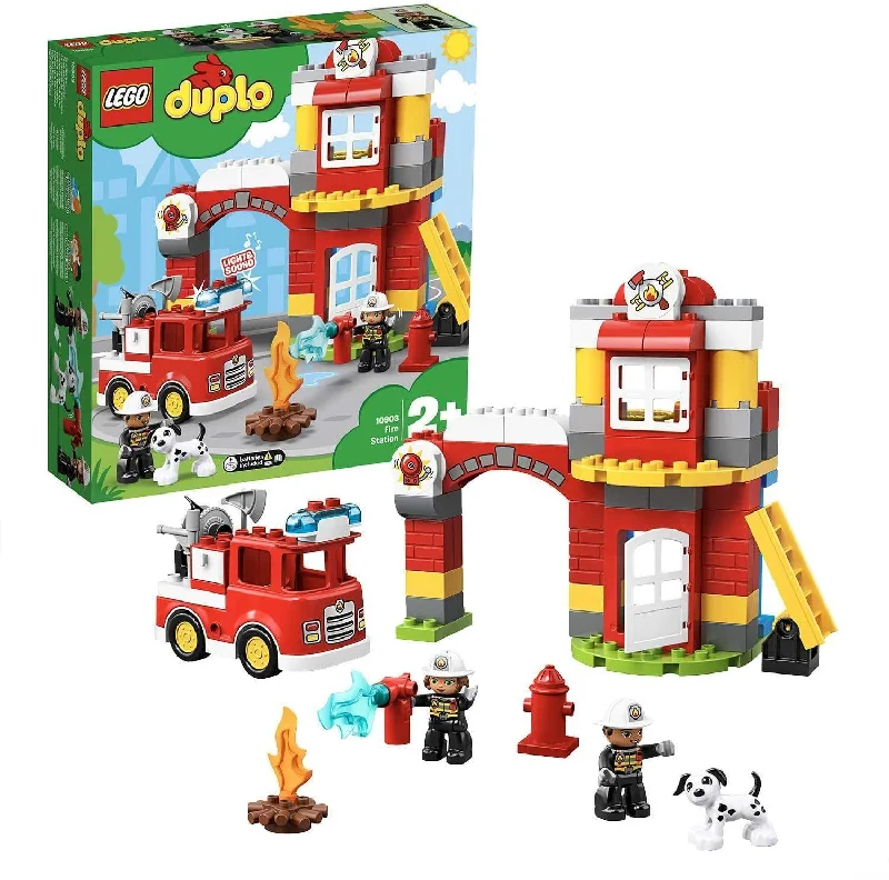 Offering a sense of nostalgia LEGOLEGO 10903 DUPLO Town Fire Station with Light and Sound