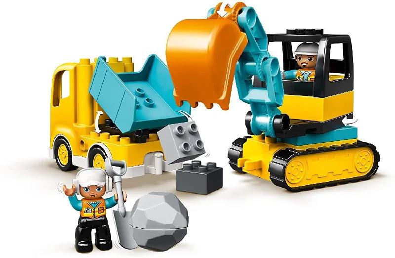 Non-toxic and safe LEGO toysLEGO DUPLO 10931 Truck & Tracked Excavator