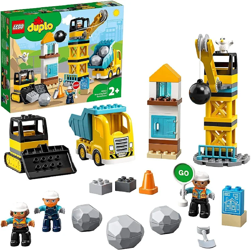 Encouraging social interaction LEGOLEGO DUPLO 10932 Wrecking Ball Demolition Construction Set