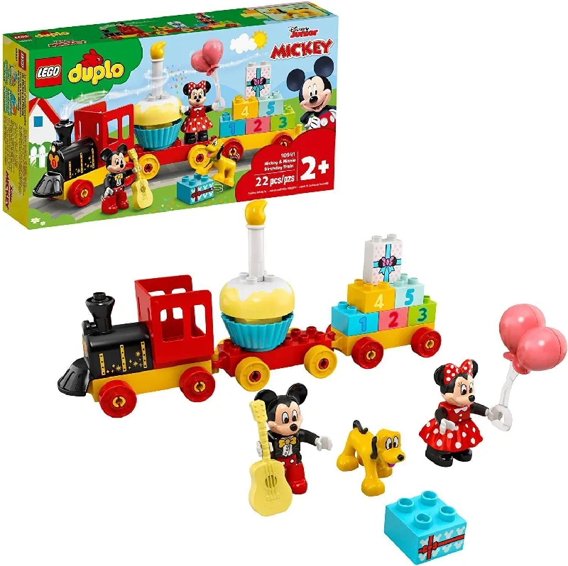 Intricate and intricate LEGO designsLEGO DUPLO 10941 Mickey & Minnie Birthday Train