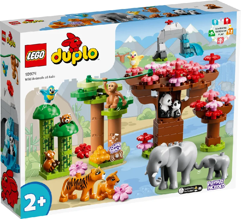 Inspiring architectural interest LEGOLEGO 10974 Duplo Wild Animals Of Asia