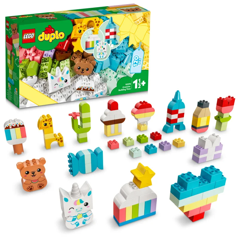 Encouraging imaginative storytelling LEGOLEGO 10978 Duplo Creative Building Time