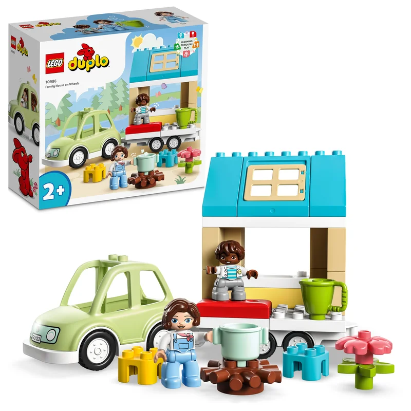 Facilitating collaborative play LEGOLEGO 10986 Duplo Family House On Wheels