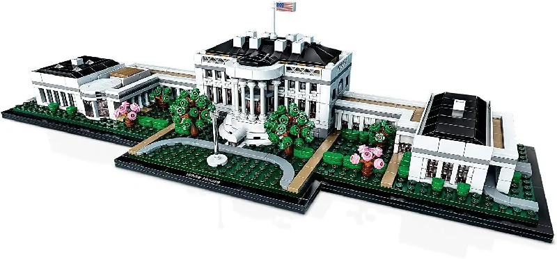 Beautifully crafted LEGO sculpturesLEGO ARCHITECTURE 21054 The White House