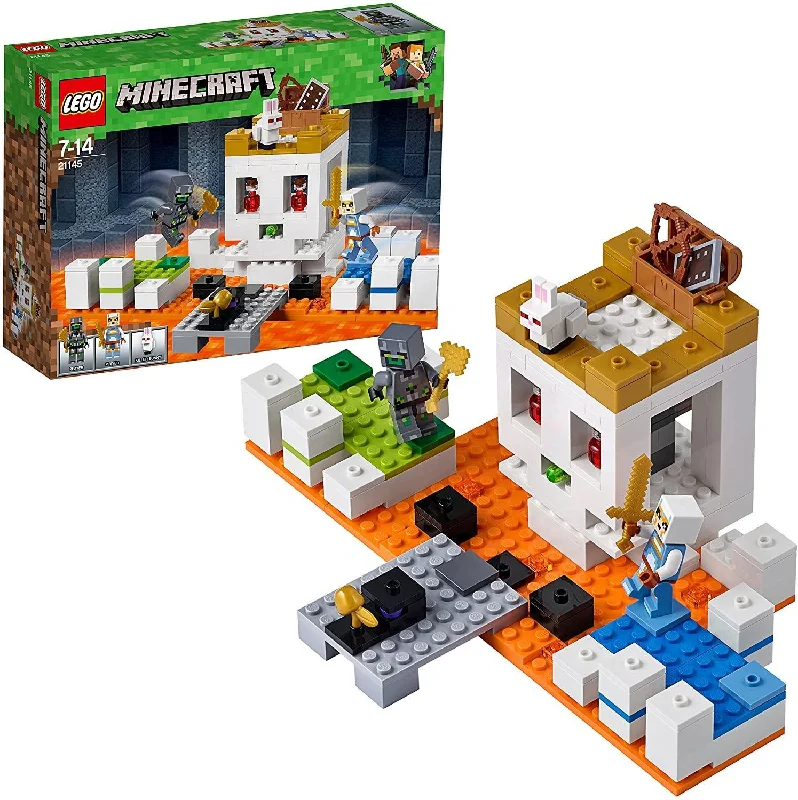 Skill-building LEGO activitiesLEGO MINECRAFT 21145 The Skull Arena