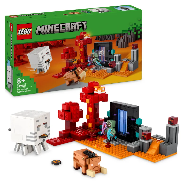 Promoting emotional intelligence LEGOLEGO 21255 Minecraft The Nether Portal Ambush