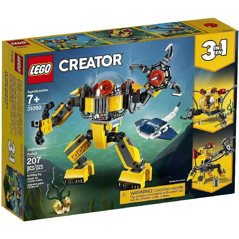 Encouraging social interaction LEGOLEGO 31090 Creator 3in1 Underwater Robot Building Kit (207 Pieces) Encouraging social interaction LEGOLEGO 31090 Creator 3in1 Underwater Robot Building Kit (207 Pieces)