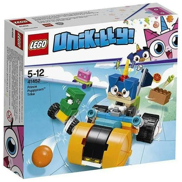 Reflecting popular cultures LEGO themesLEGO 41452 UniKitty Prince Puppycor Trike