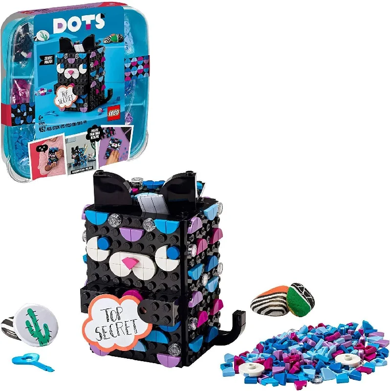 Perfect for both kids and adults LEGOLEGO DOTS 41924 Secret Holder DIY Craft Decorations Kit