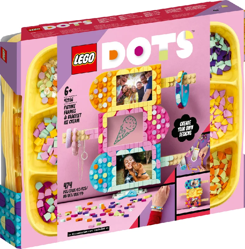 Promoting fine art skills LEGO modelsLEGO 41956 Dots Ice Cream Picture Frames & Bracelet Promoting fine art skills LEGO modelsLEGO 41956 Dots Ice Cream Picture Frames & Bracelet