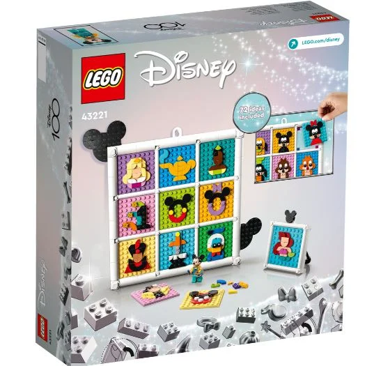 Family-friendly LEGO experiencesLEGO 43221 DISNEY - 100 YEARS OF DISNEY ANIMATION ICONS