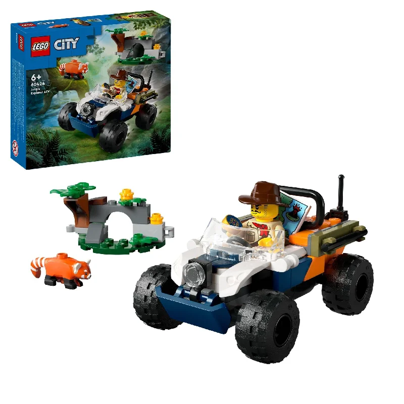 Family-friendly LEGO experiencesLEGO 60424 City Jungle Explorer Atv Red Panda Mission Family-friendly LEGO experiencesLEGO 60424 City Jungle Explorer Atv Red Panda Mission