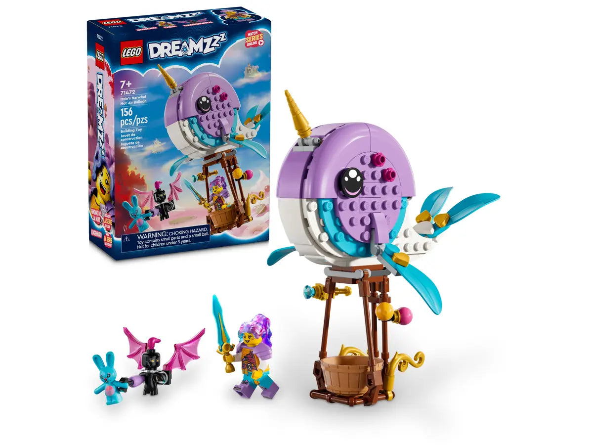 Endlessly replayable LEGO scenariosLEGO 71472 - DREAMZZZ - IZZIES NARWHAL HOT-AIR BALLOON