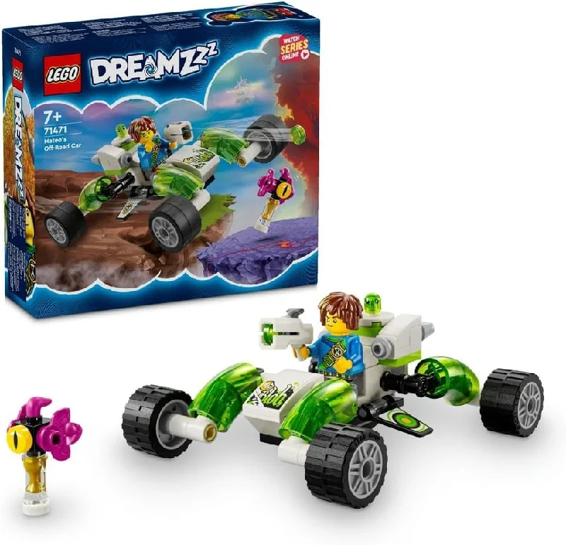 Promoting fine art skills LEGO modelsLEGO 71471 DREAMZzz Mateo's Off-Road Car V29 building playset