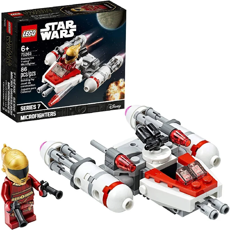 Offering hours of entertainment LEGOLEGO STAR WARS 75263 Star Wars Resistance Y-Wing Microfighter Toy Building Kit