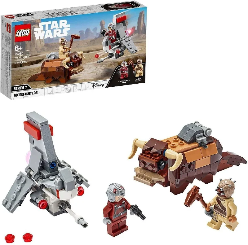 Promoting social skills LEGO playLEGO STAR WARS 75265 Star Wars T-16 Skyhopper vs Bantha Microfighters