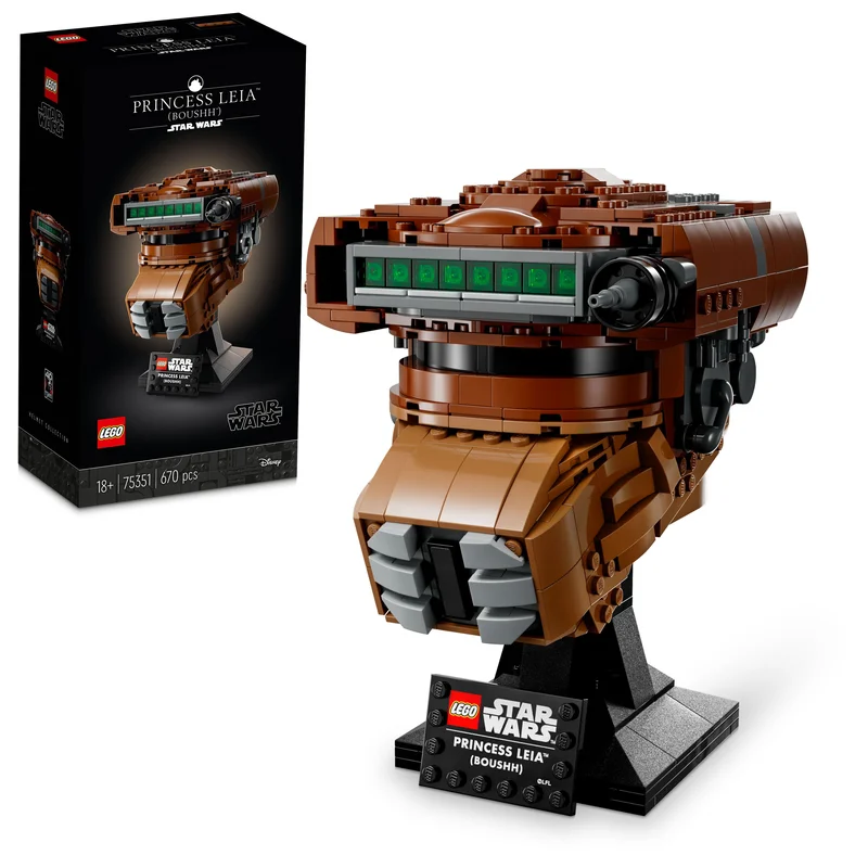 Providing a tactile learning experience LEGOLEGO 75351 Star Wars Princess Leia Boushh Helmet Providing a tactile learning experience LEGOLEGO 75351 Star Wars Princess Leia Boushh Helmet