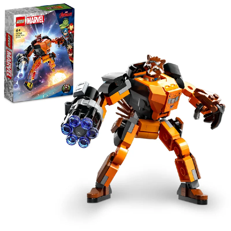 Imagination-sparking LEGO setsLEGO 76243 Super Heroes Marvel Avengers Rocket Mech Armor Imagination-sparking LEGO setsLEGO 76243 Super Heroes Marvel Avengers Rocket Mech Armor