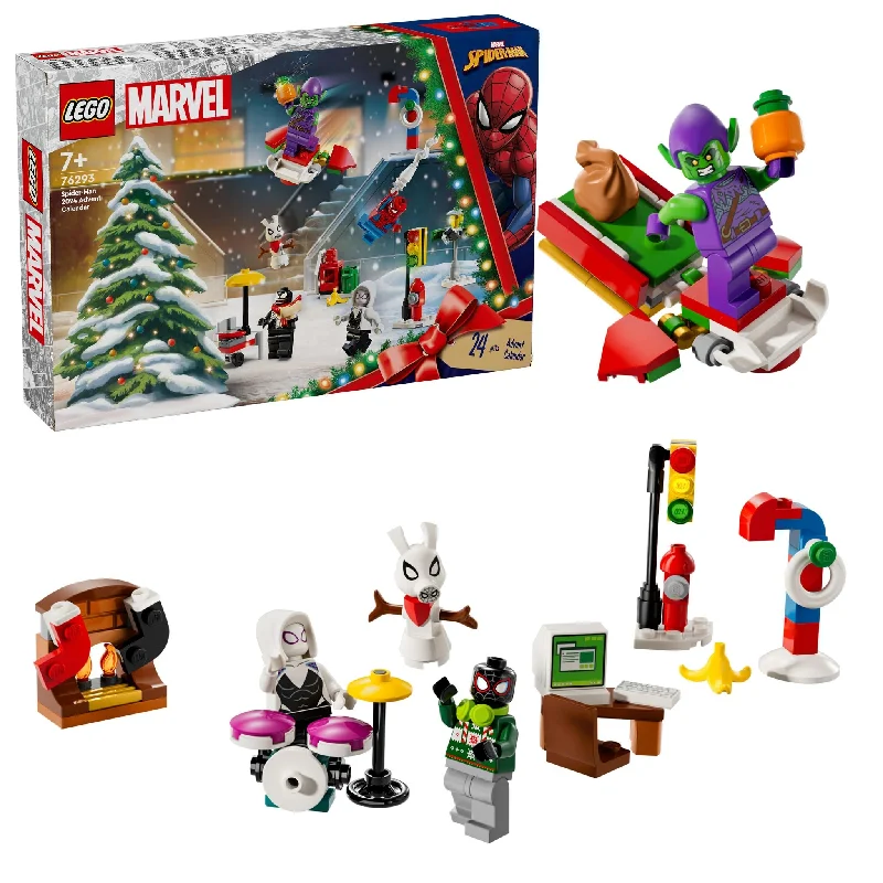 Highly adaptable LEGO creationsLEGO 76293 Super Heroes Marvel Spider-Man Advent Calendar 2024