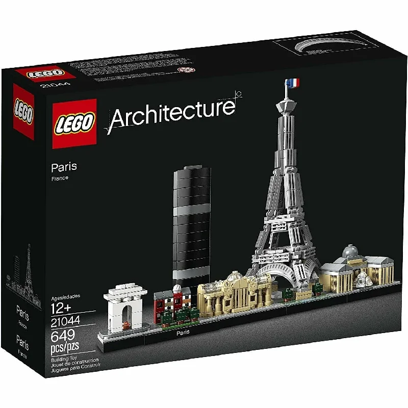 Time-honored LEGO traditionsLEGO Architecture Skyline Collection 21044 Paris Skyline Building Kit with Eiffel Tower Model and Other Paris City (649 Pieces) Time-honored LEGO traditionsLEGO Architecture Skyline Collection 21044 Paris Skyline Building Kit with Eiffel Tower Model and Other Paris City (649 Pieces)