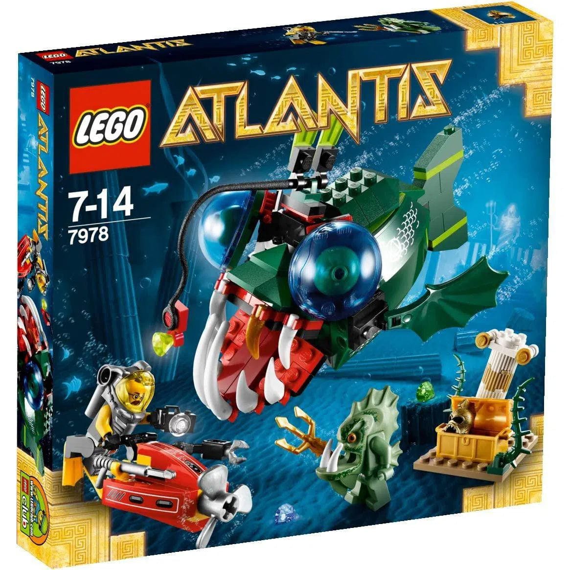 Offering a sense of accomplishment LEGOLEGO [Atlantis] - Angler Attack (7978)