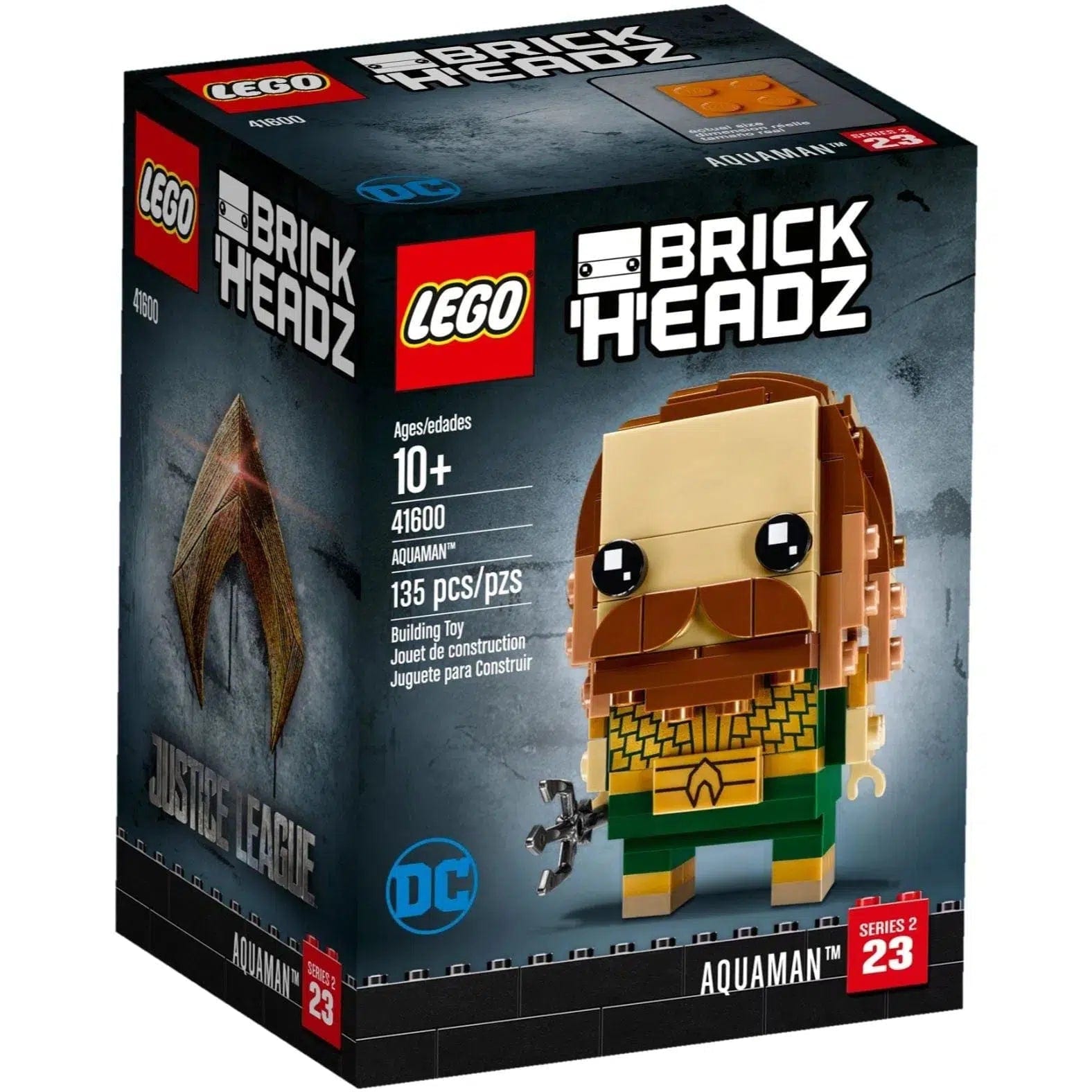 Enhancing cognitive development LEGOLEGO [BrickHeadz: DC Comics] - Aquaman (41600)