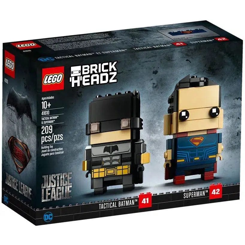 Highly adaptable LEGO creationsLEGO [BrickHeadz: DC Comics] - Tactical Batman & Superman (41610)