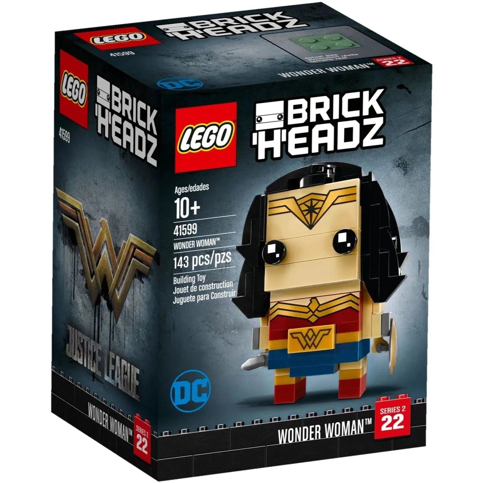 Promoting fine art skills LEGO modelsLEGO [BrickHeadz: DC Comics] - Wonder Woman (41599)