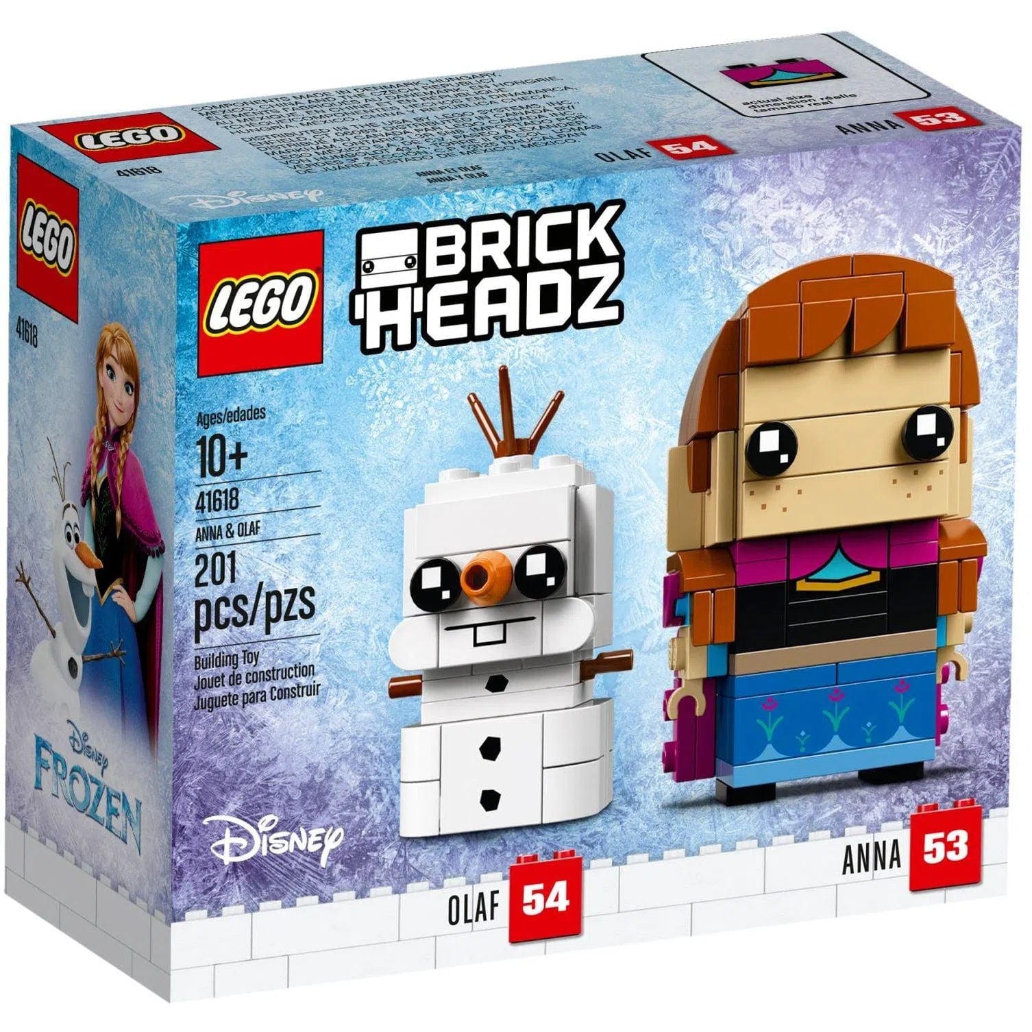 Promoting environmental awareness LEGOLEGO [BrickHeadz: Disney] - Anna & Olaf (41618)