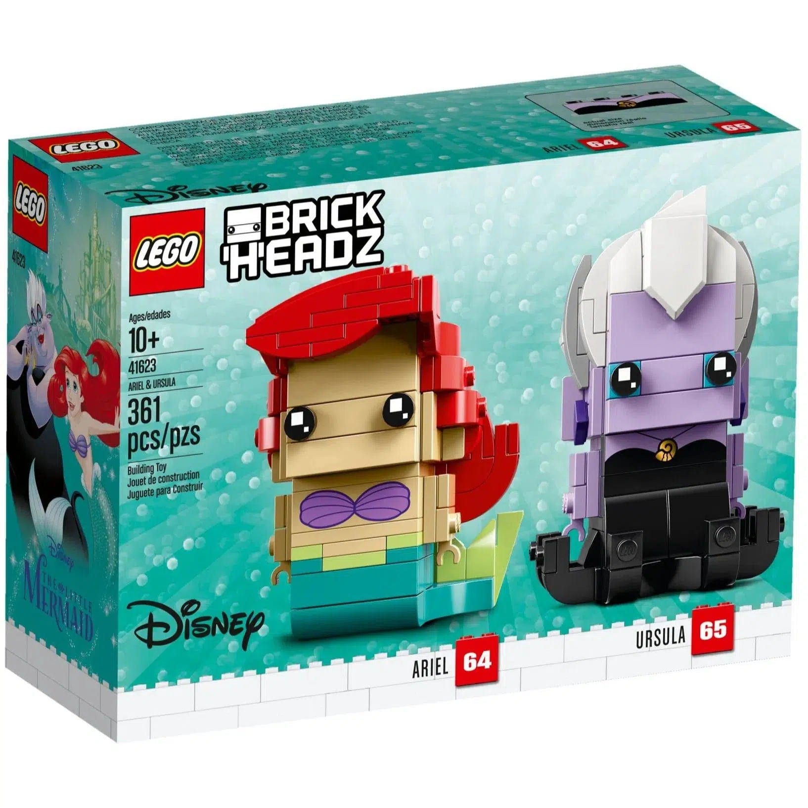 Fostering patience and perseverance LEGOLEGO [BrickHeadz: Disney] - Ariel & Ursula (41623)
