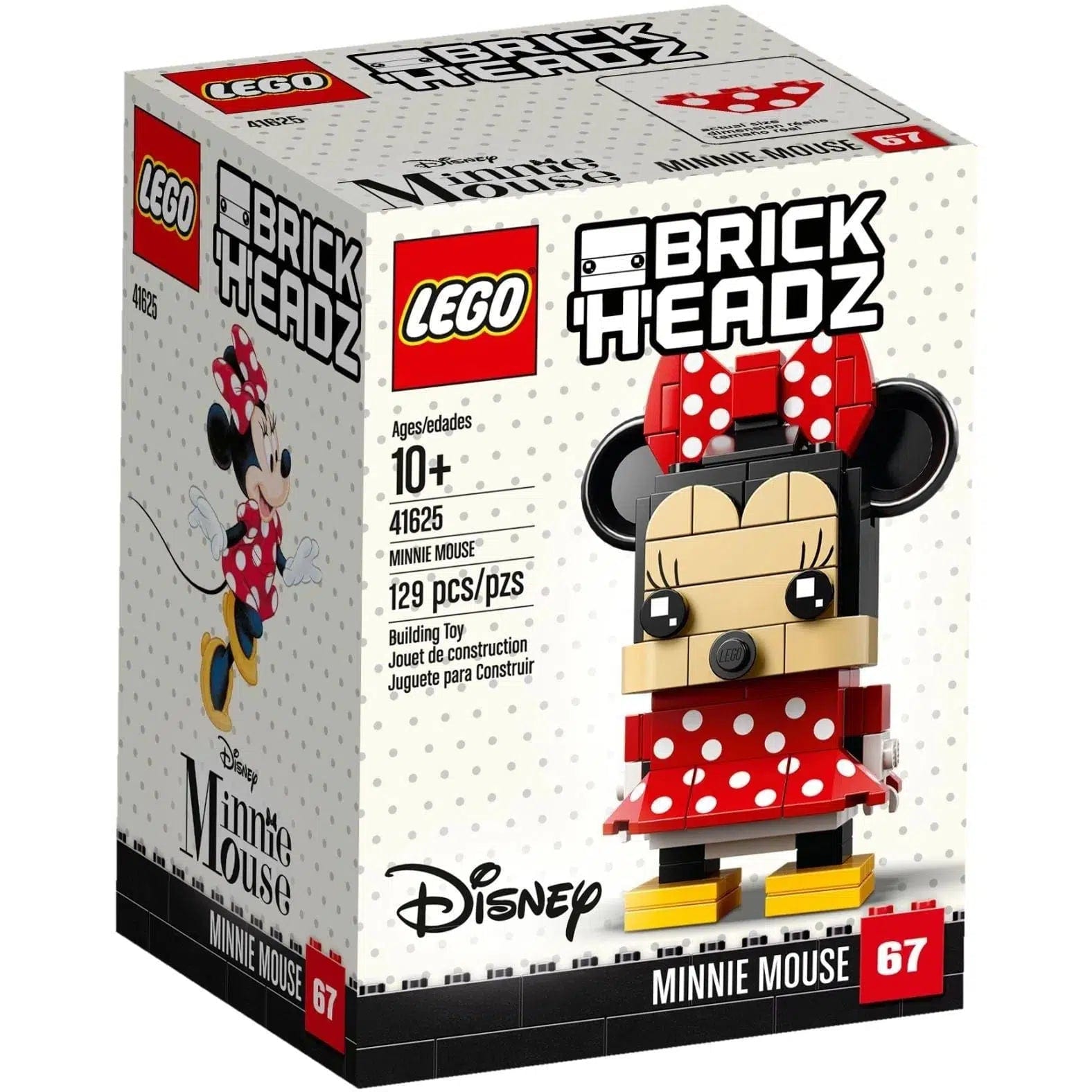 Universally loved LEGO toysLEGO [BrickHeadz: Disney] - Minnie Mouse (41625)