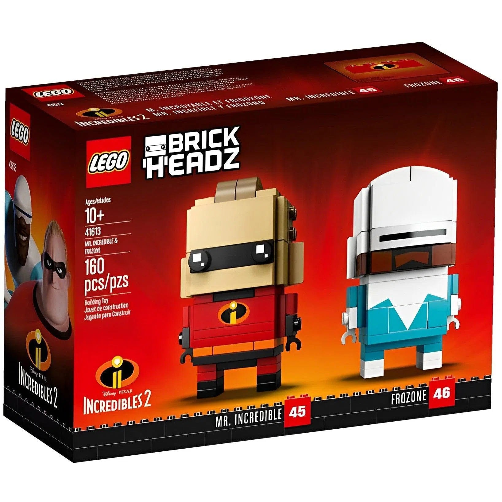 Encouraging exploration and discovery LEGOLEGO [BrickHeadz: Disney's The incredibles] - Mr. Incredible & Frozone (41613)