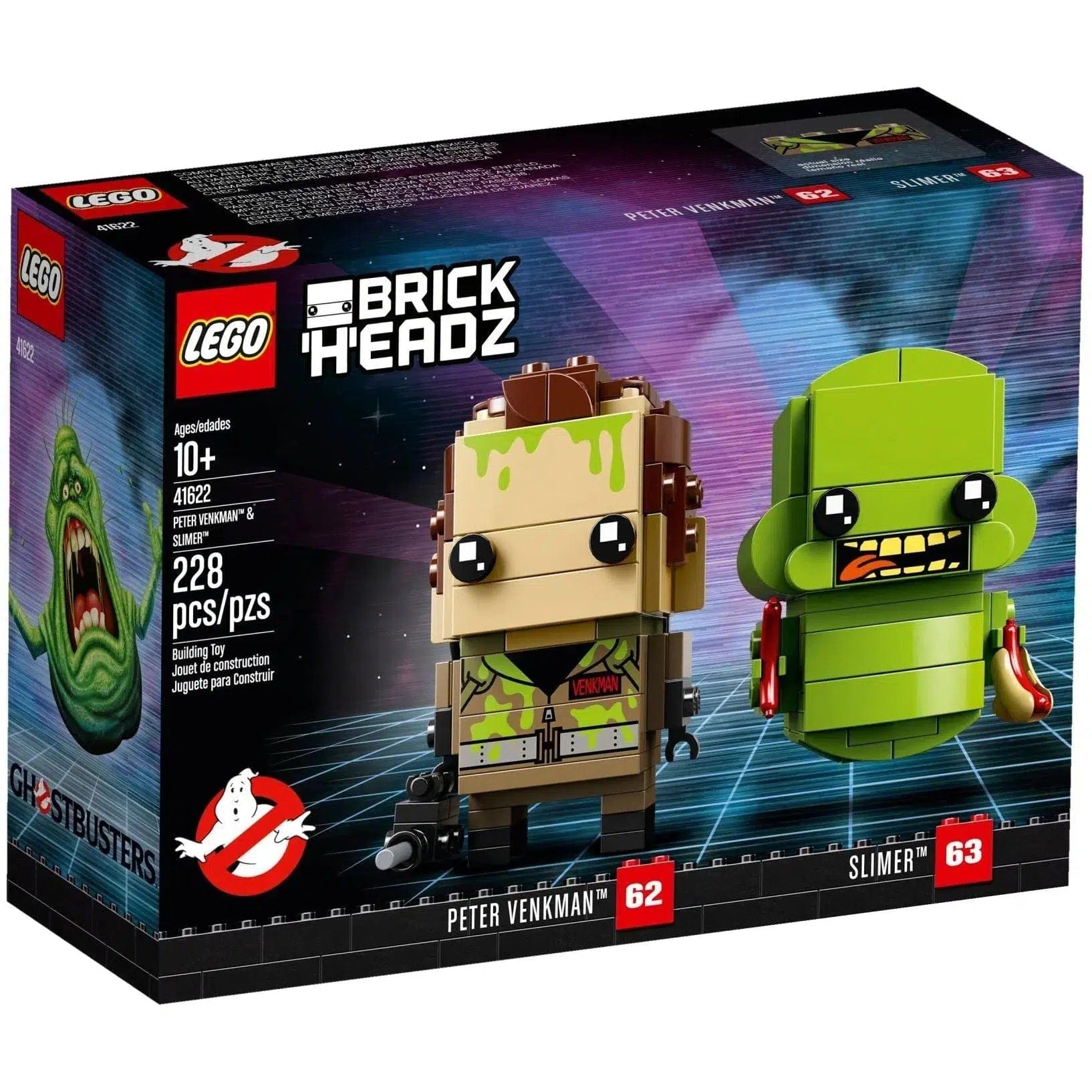 Offering endless possibilities LEGOLEGO [BrickHeadz: Ghostbusters] - Peter Venkman & Slimer (41622)