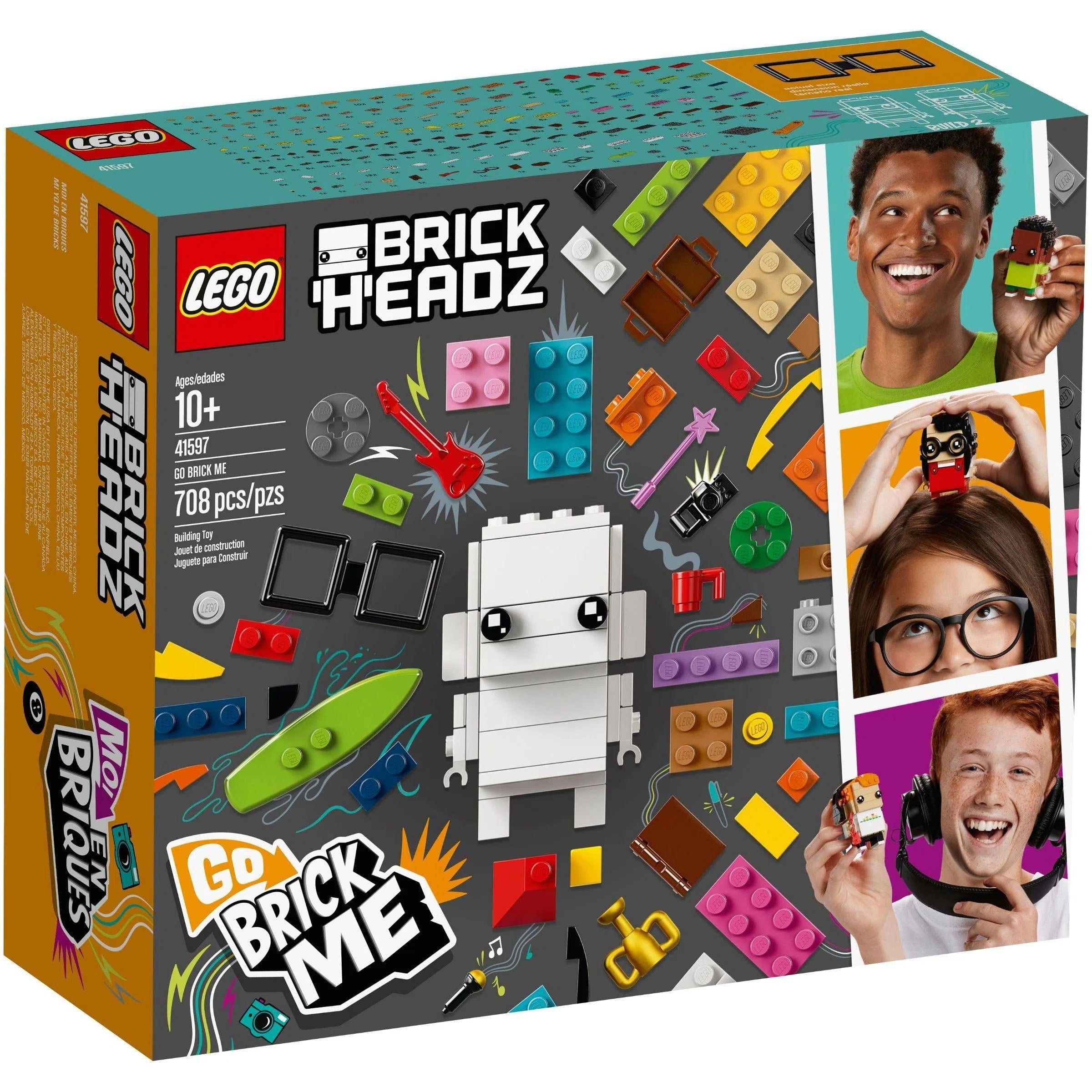 Reflecting diverse hobbies LEGO setsLEGO [BrickHeadz] - Go Brick Me (41597)
