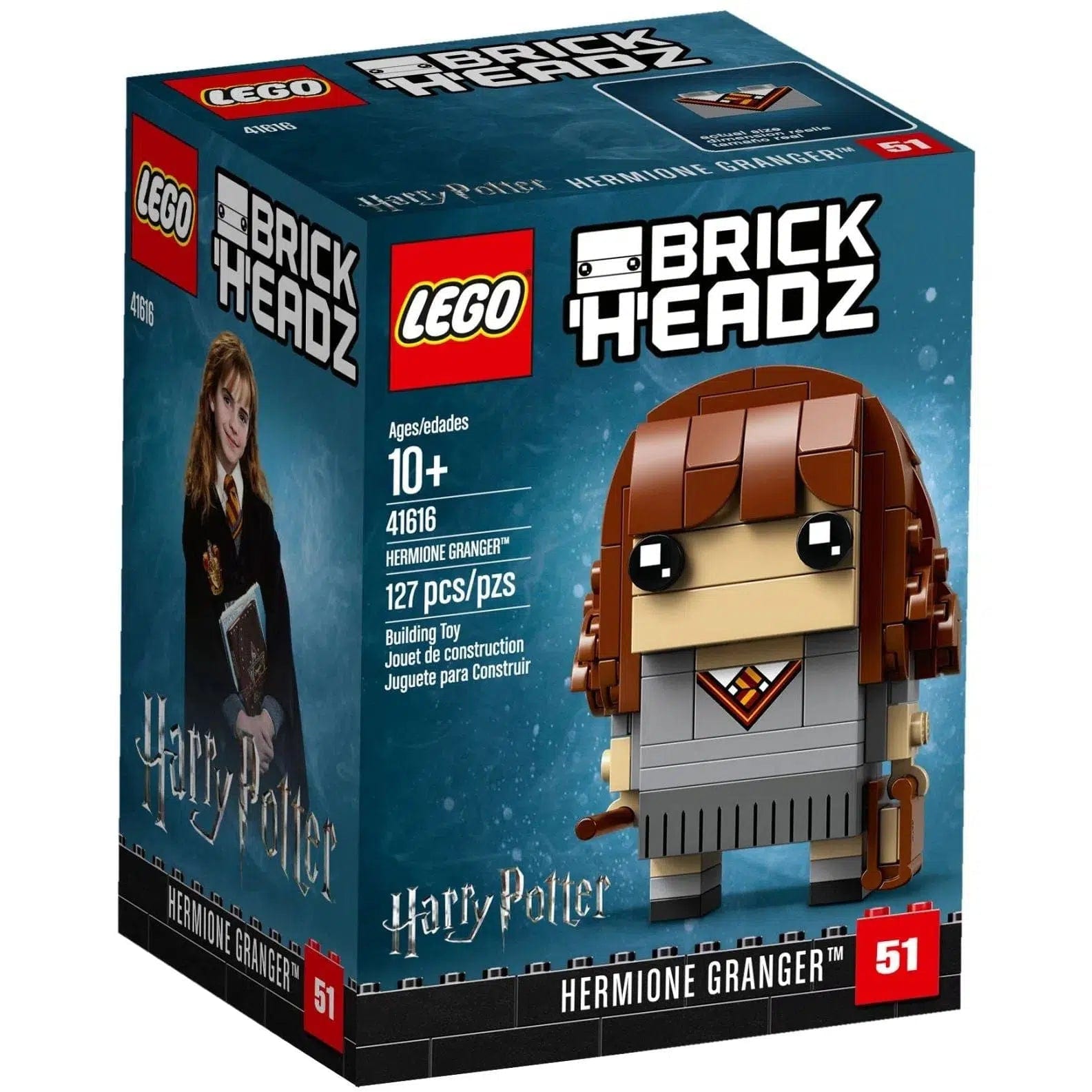 Offering educational value LEGOLEGO [BrickHeadz: Harry Potter] - Hermione Granger (41616)