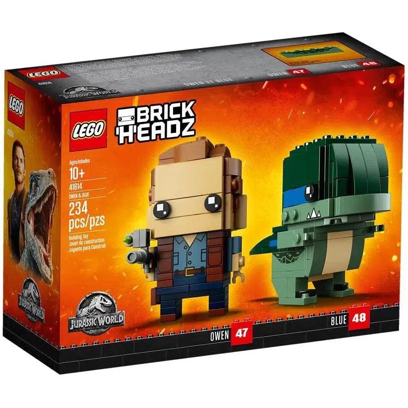 Offering a sense of nostalgia LEGOLEGO [BrickHeadz: Jurassic Park] - Owen & Blue (41614)
