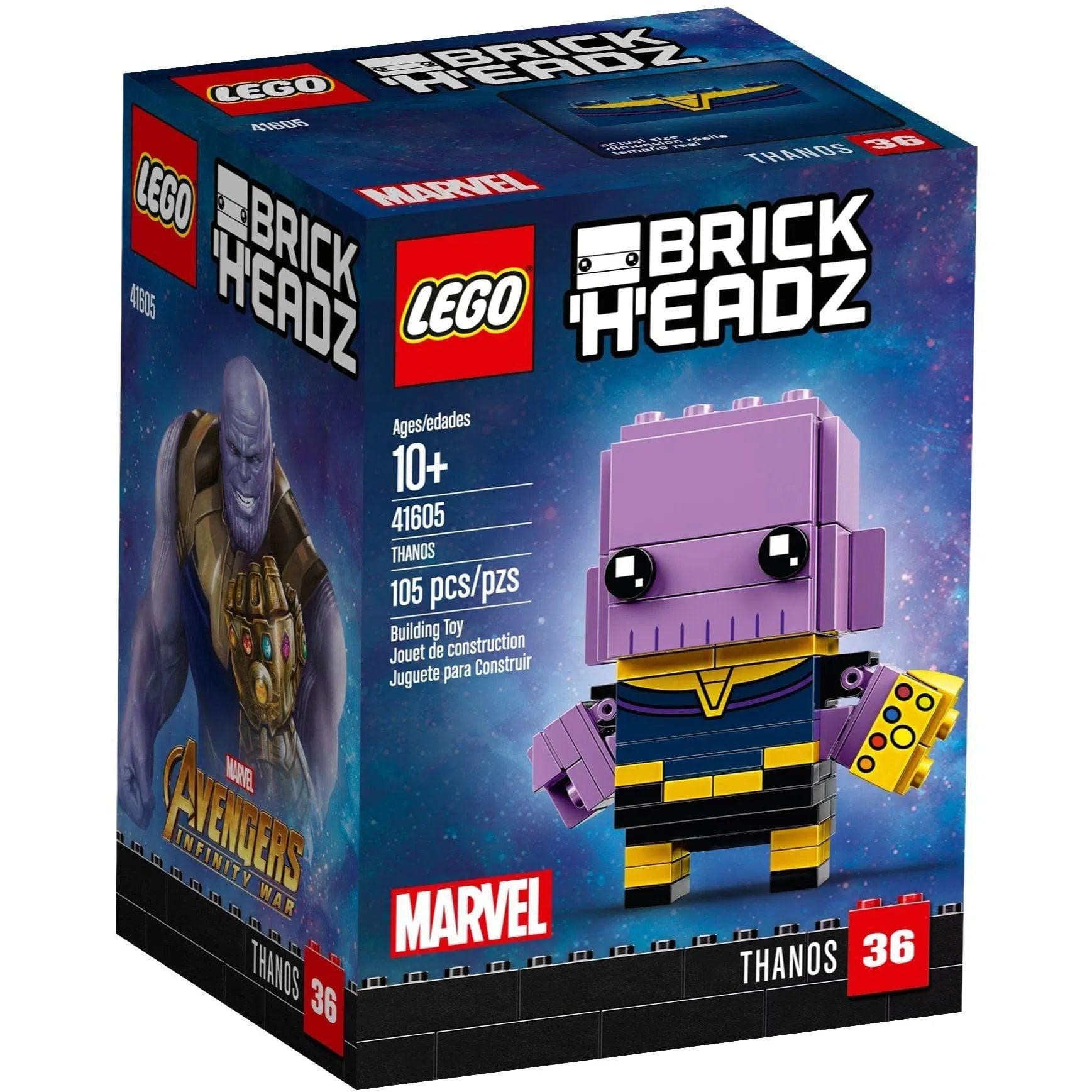 Universally loved LEGO toysLEGO [BrickHeadz: Marvel] - Thanos (41605)