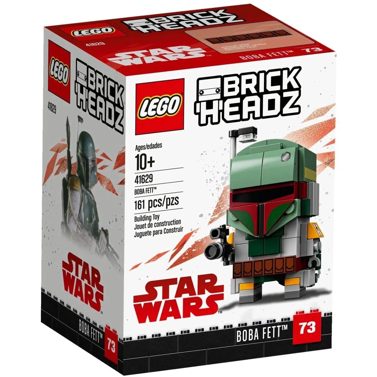 Family-friendly LEGO experiencesLEGO [BrickHeadz: Star Wars] - Boba Fett (41629)