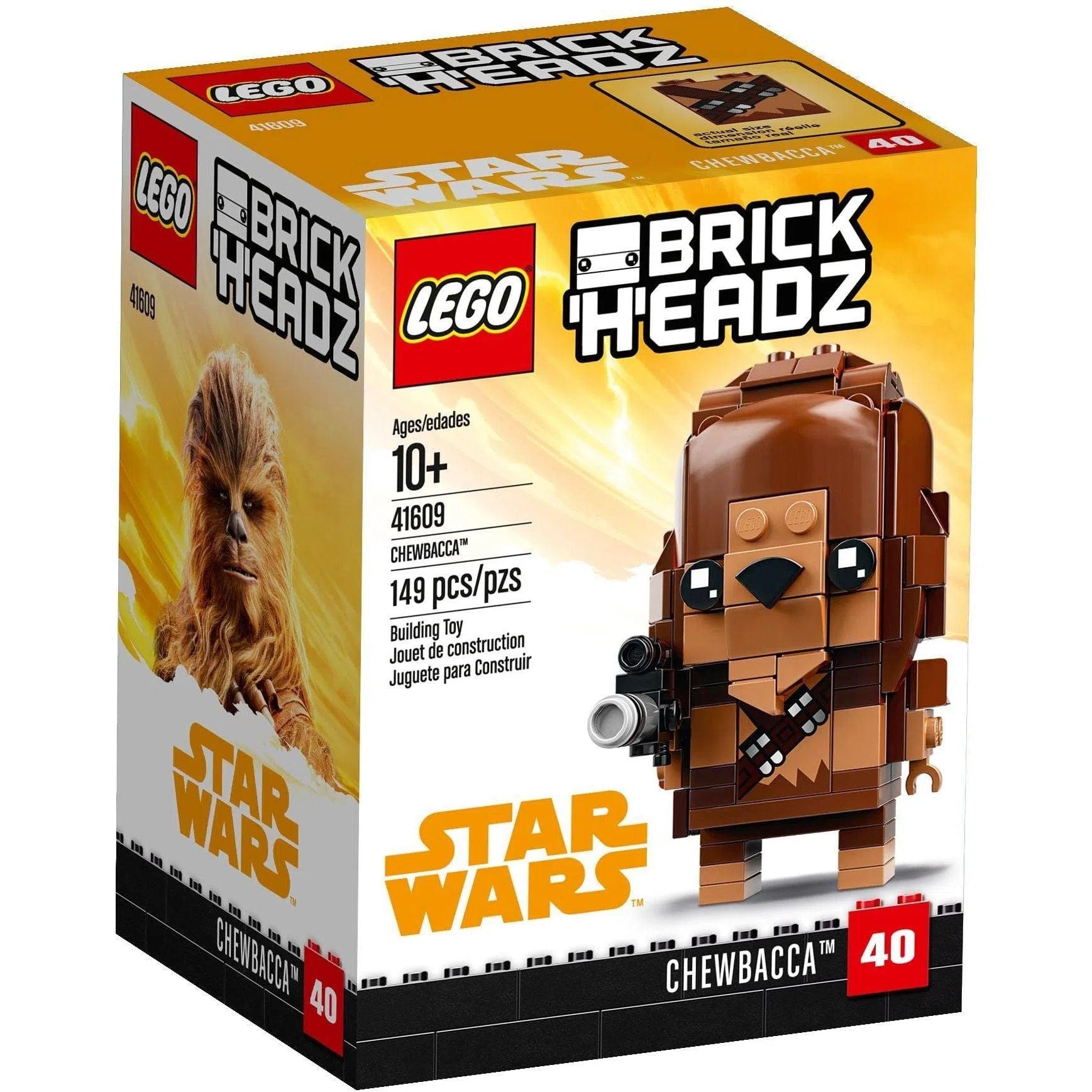 Family-friendly LEGO experiencesLEGO [BrickHeadz: Star Wars] - Chewbacca (41609)