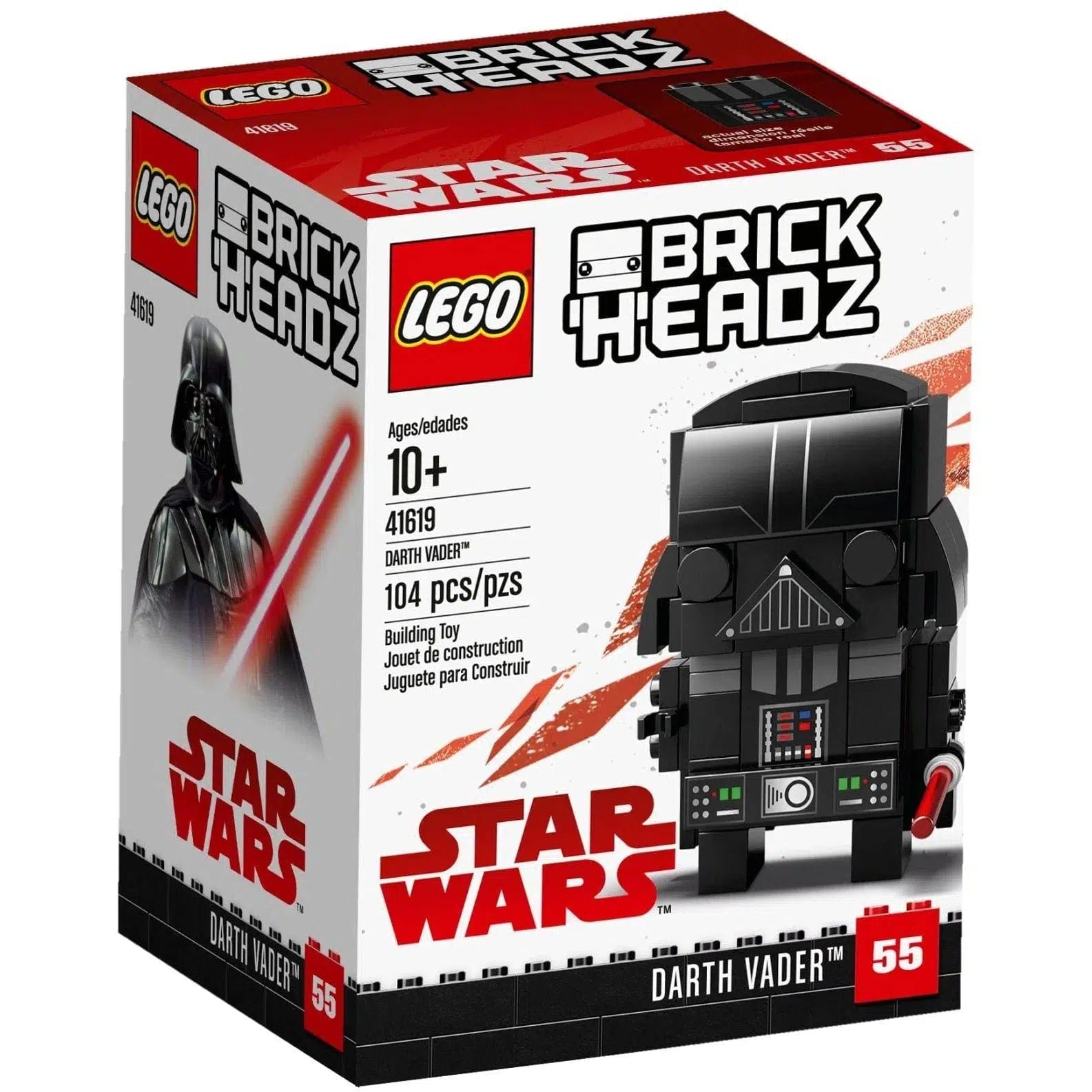 Promoting fine art skills LEGO modelsLEGO [BrickHeadz: Star Wars] - Darth Vader (41619)