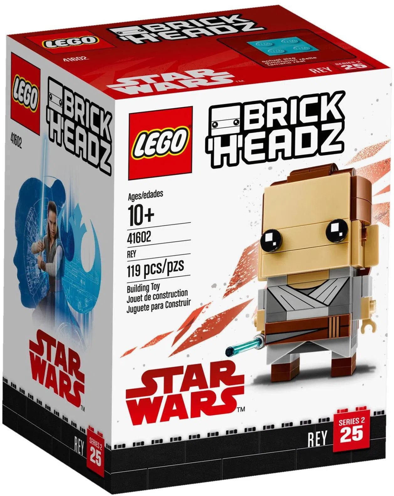 Offering endless possibilities LEGOLEGO [BrickHeadz: Star Wars] - Rey (41602)