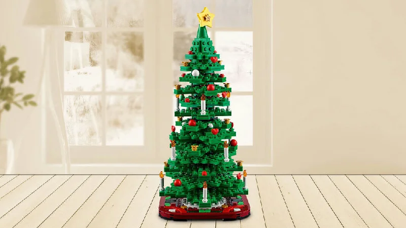 Intricate and intricate LEGO designsLego Christmas 40573 Christmas Tree