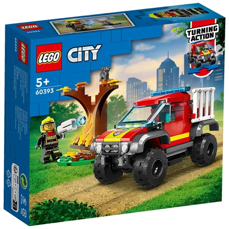 Highly adaptable LEGO creationsLEGO® City 4x4 Fire Engine Rescue