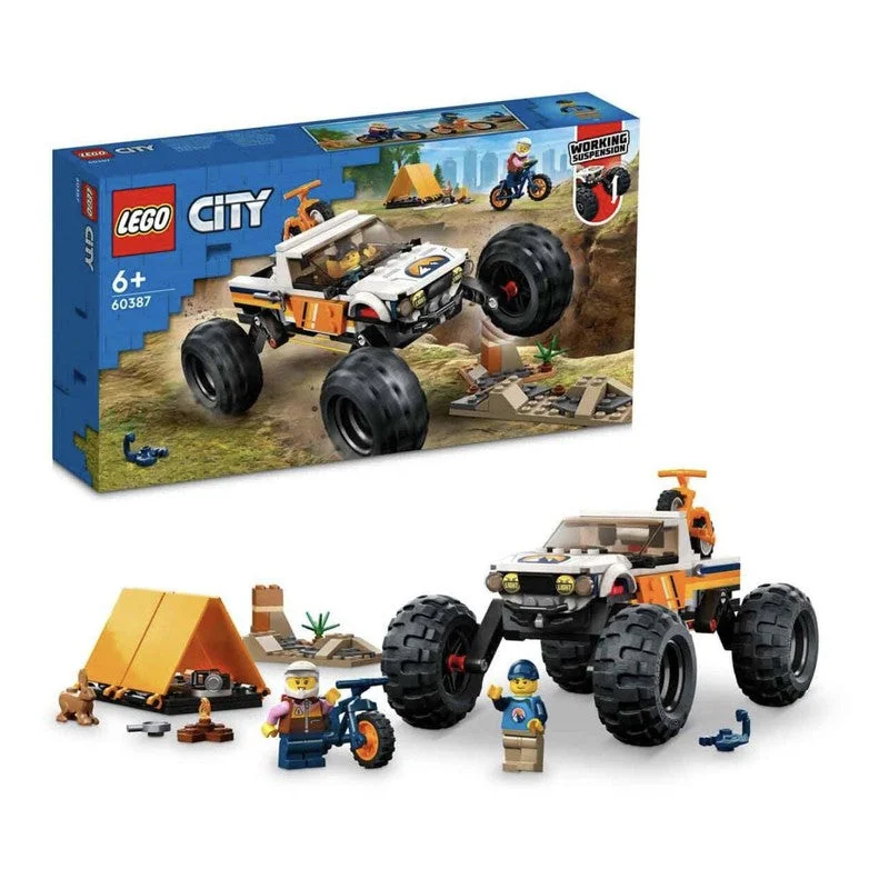 Gender-neutral LEGO toysLego City 4x4 Off-Roader Adventure Building Toy Set (252 Pcs) Gender-neutral LEGO toysLego City 4x4 Off-Roader Adventure Building Toy Set (252 Pcs)