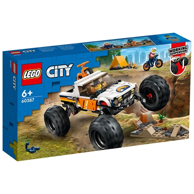 Endlessly customizable LEGO setsLEGO® City 4x4 Off-Roader Adventures