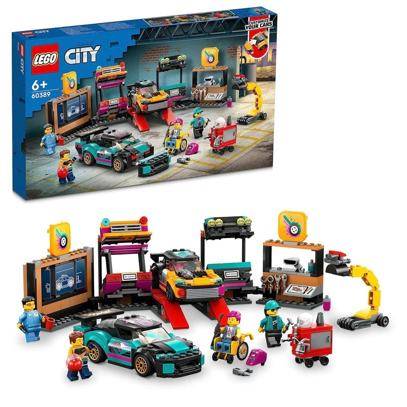 Family-friendly LEGO experiencesLego City Custom Car Garage Building Blocks Set (507 Pcs) Family-friendly LEGO experiencesLego City Custom Car Garage Building Blocks Set (507 Pcs)