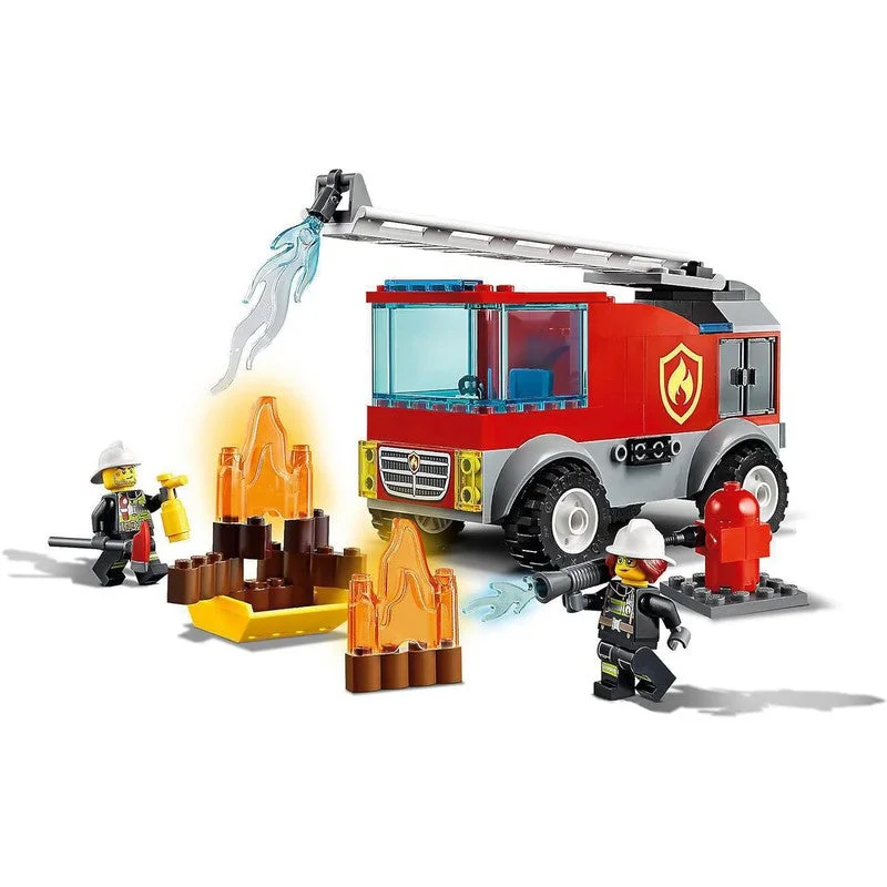 Intricately designed LEGOLego City Fire Ladder Truck 60280 Building Kit (88 Pieces)