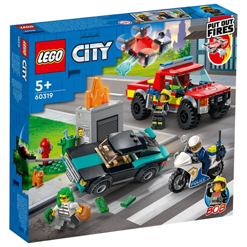 Enhancing cognitive development LEGOLEGO® City Fire Rescue & Police Chase